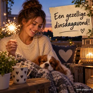 Betoverende avond vol sprankelende lichtjes en pure levensvreugde.