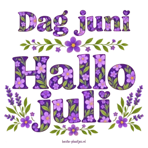 Paarse bloemletters steken af tegen een donkere achtergrond.