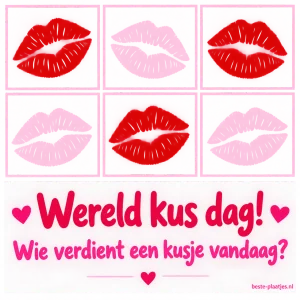 Wereld Kus Dag 6/7