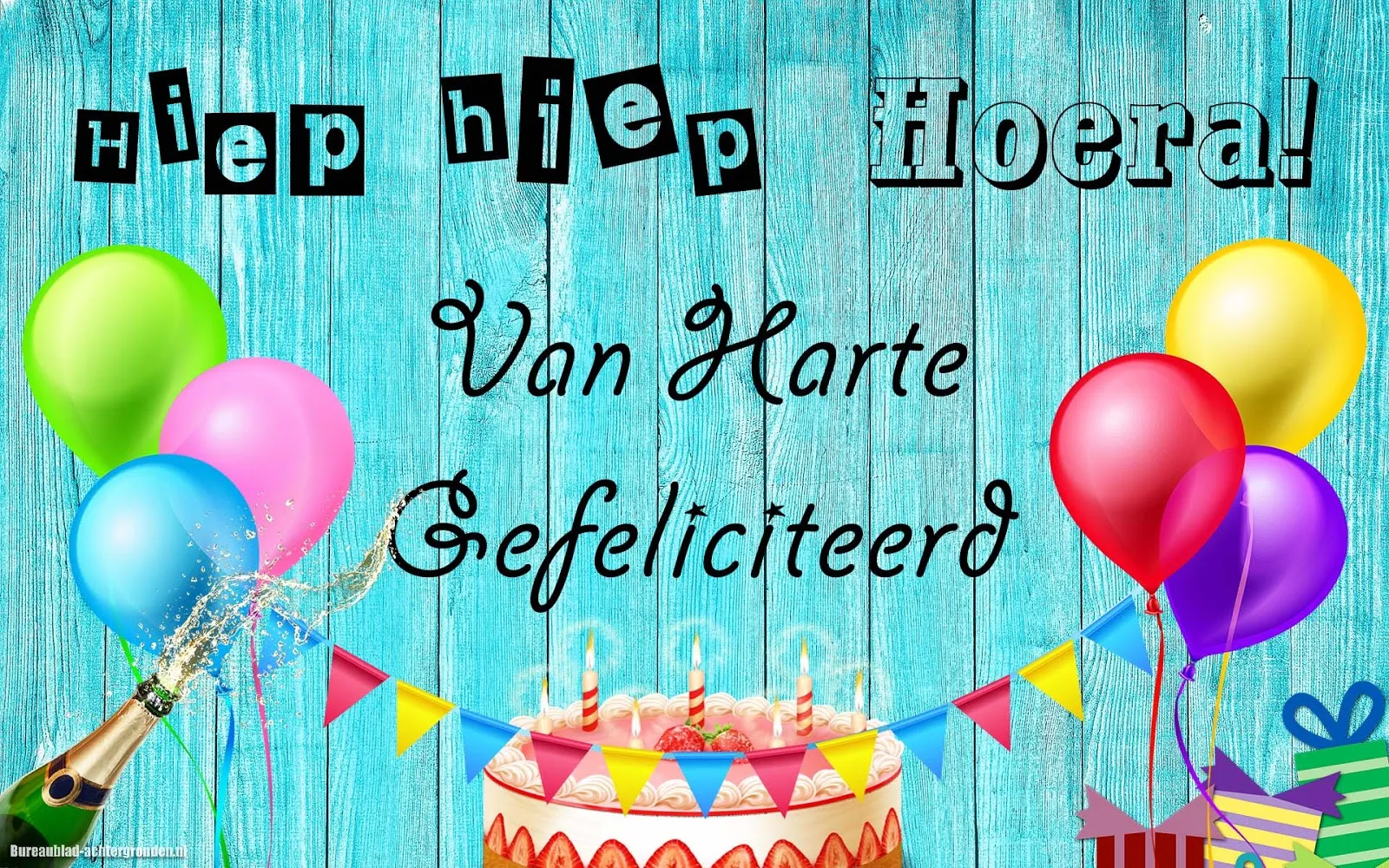 Van harte gefeliciteerd vrouw afbeelding