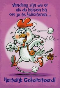 gefeliciteerd vrouw humor​
