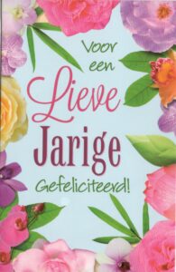 hartelijk gefeliciteerd vrouw​